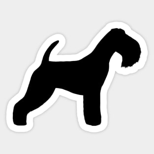 Lakeland Terrier Silhouette Sticker